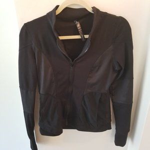 Black athletic jacket by 90 degree by reflex, S